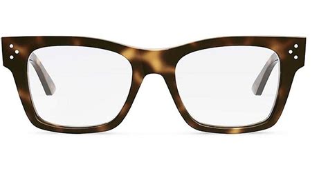 designer eyeglasses with 3 dots.